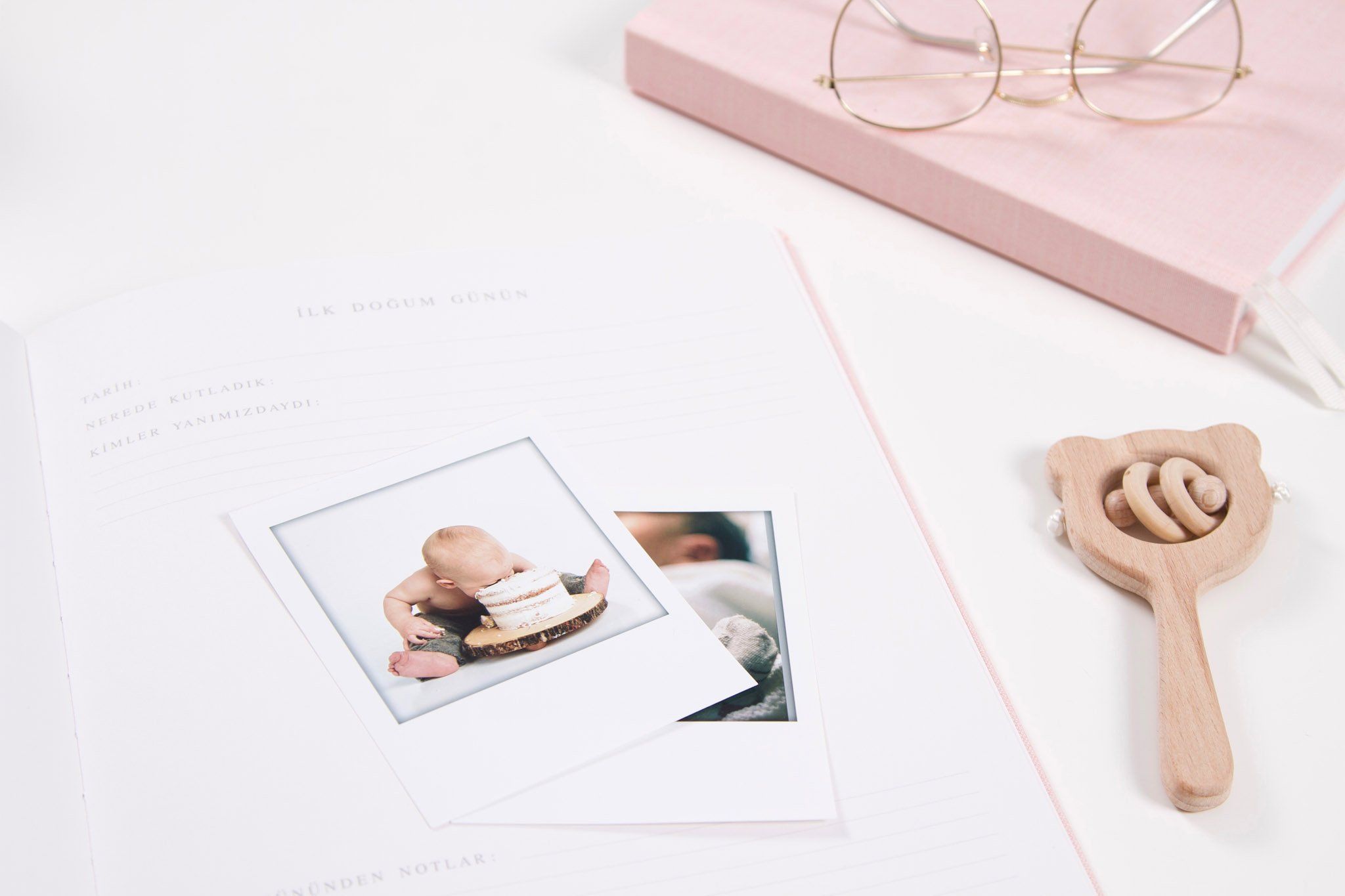 Baby Book, Pale Pink - Chapters