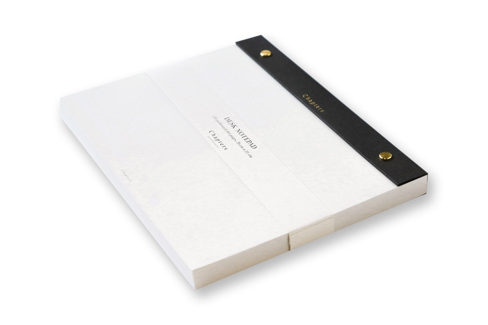 Large Notepad, Black - Chapters