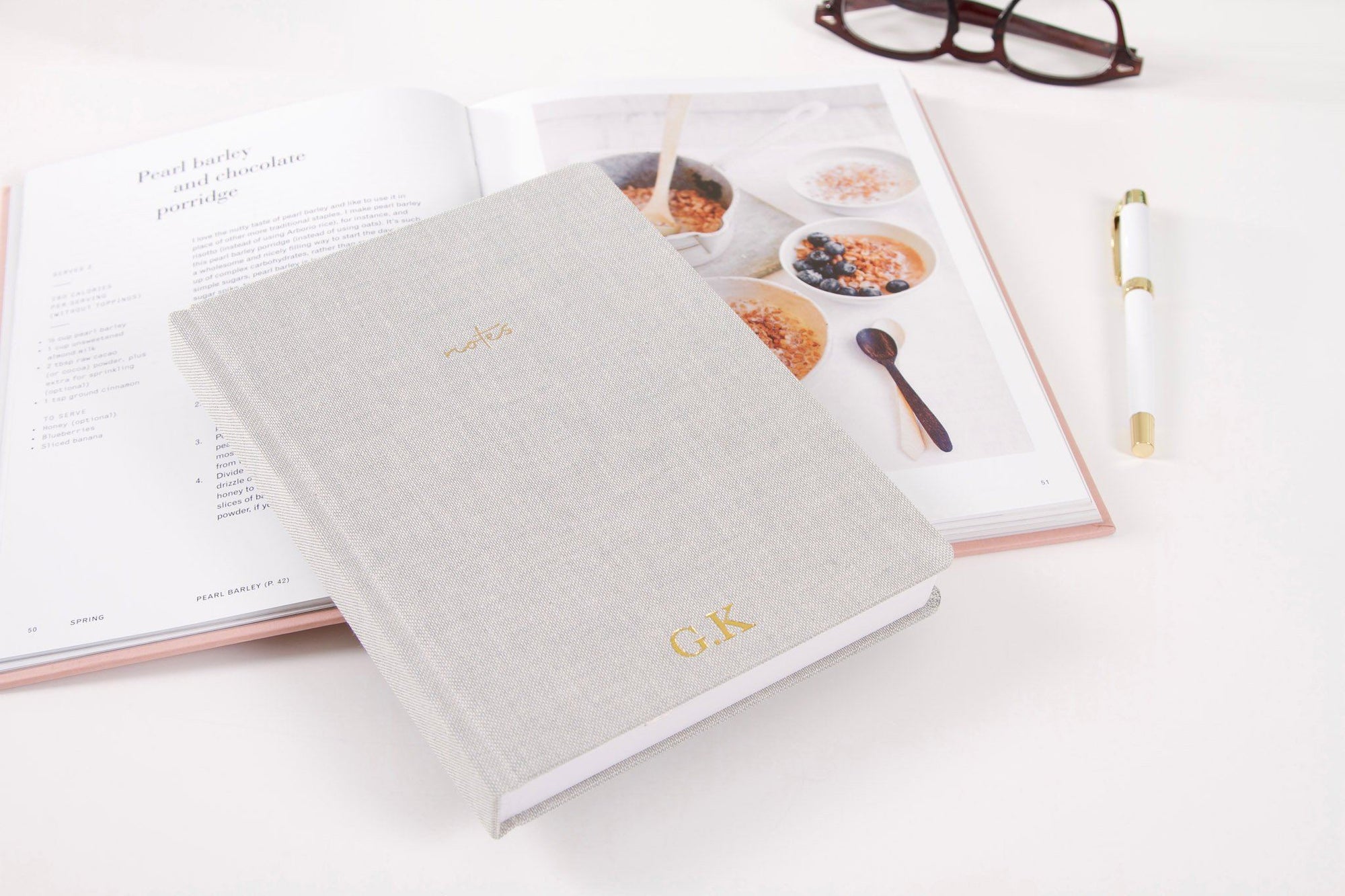 Linen Notebook, Mint - Chapters