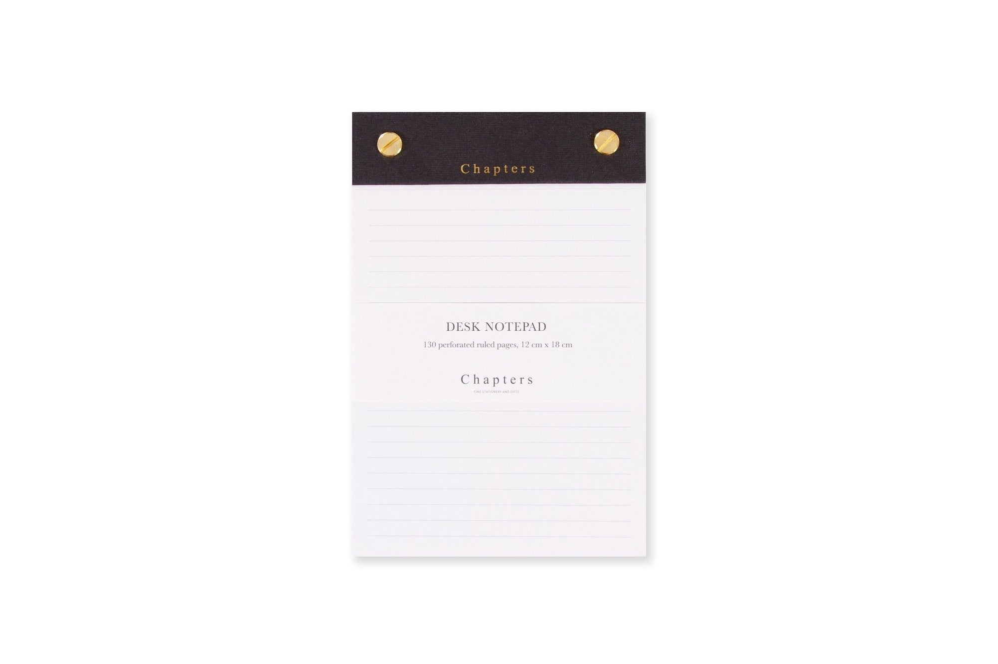 Small Notepad, Black - GSM - Chapters
