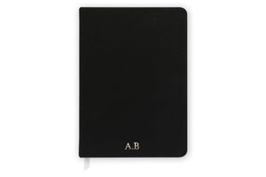 Vegan Leather Notebook, Black - Chapters