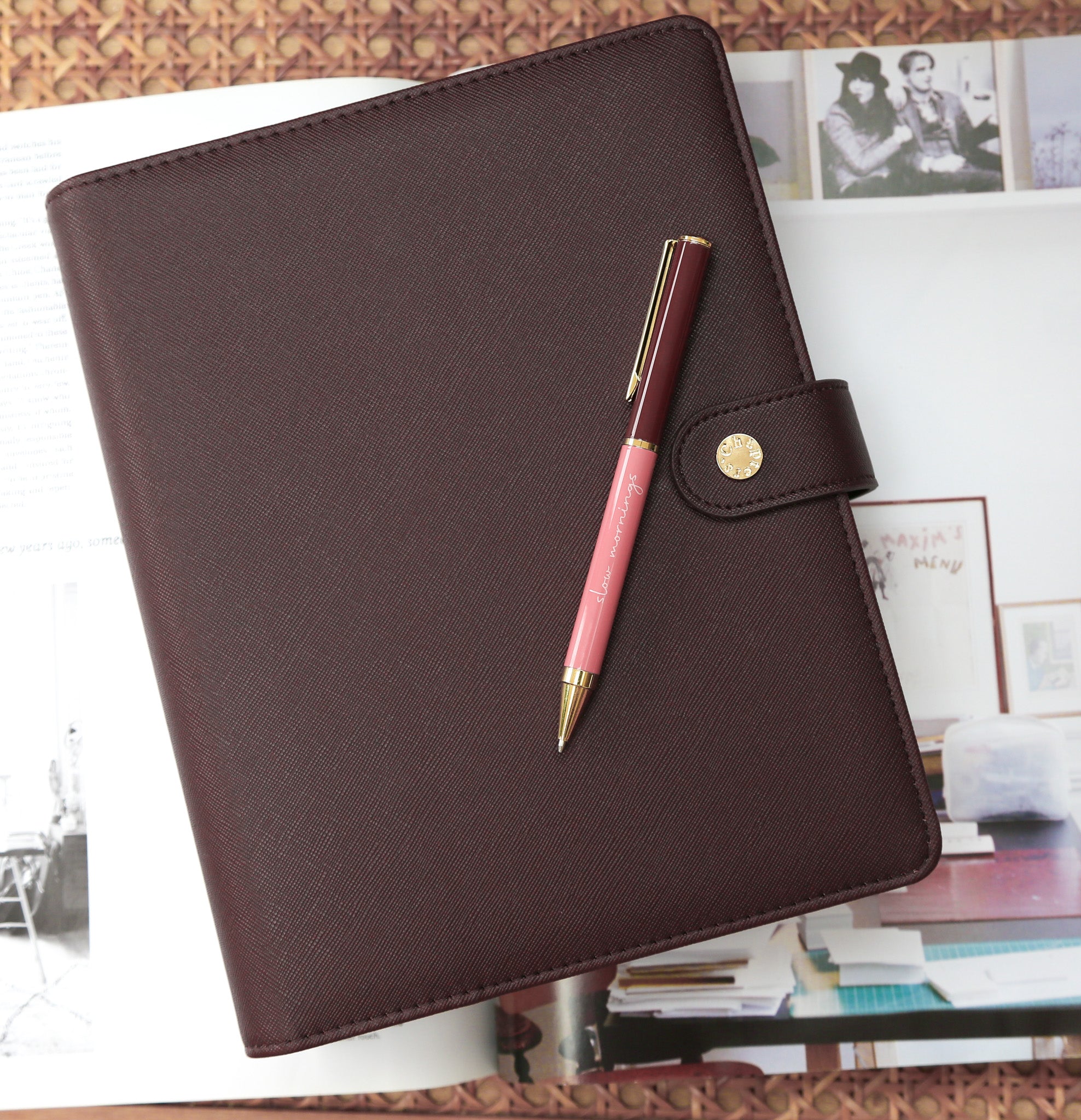 A5 Defter, Merlot - Ön Sipariş