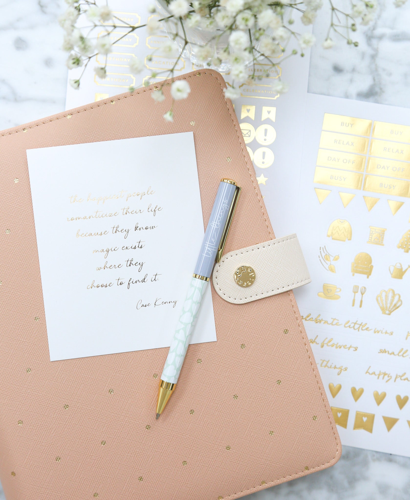 A5 Defter, Buttercream - Ön Sipariş
