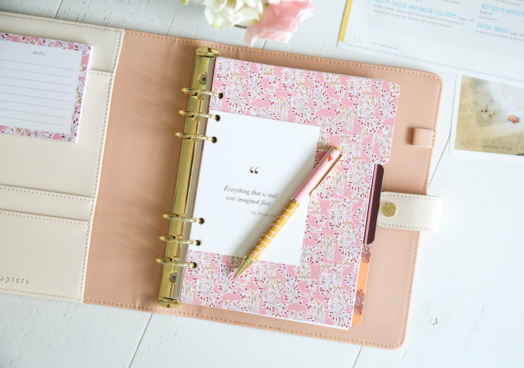 A5 Defter, Buttercream - Ön Sipariş