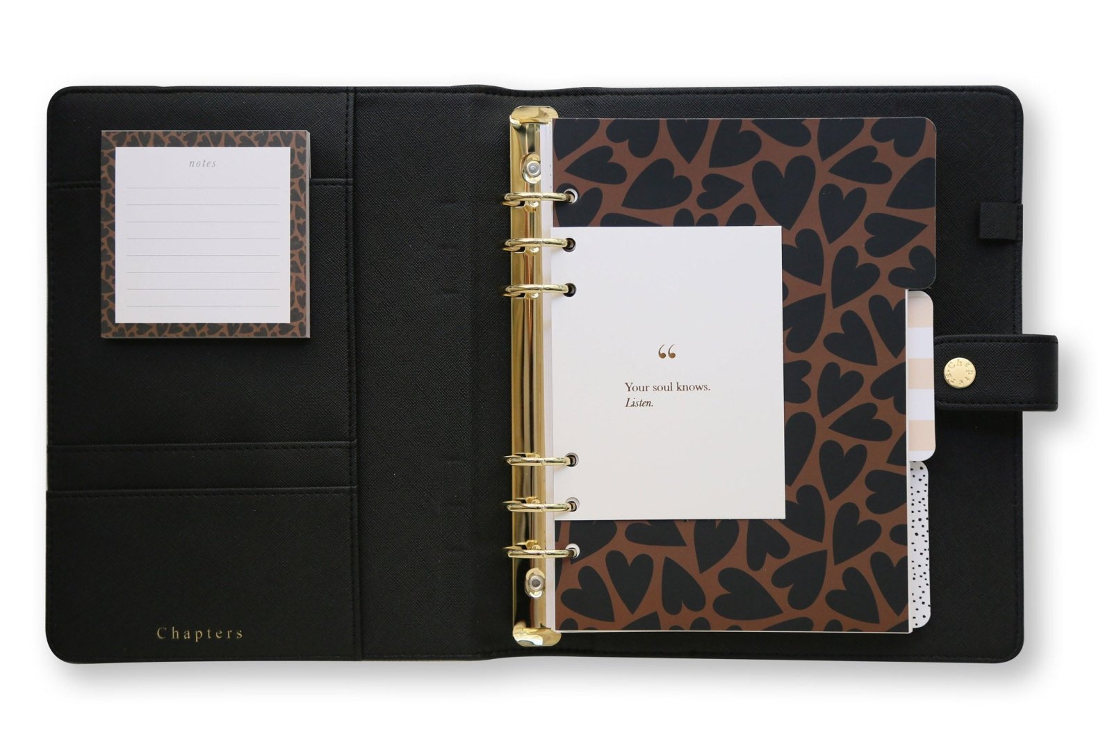 A5 Defter, Black - Chapters