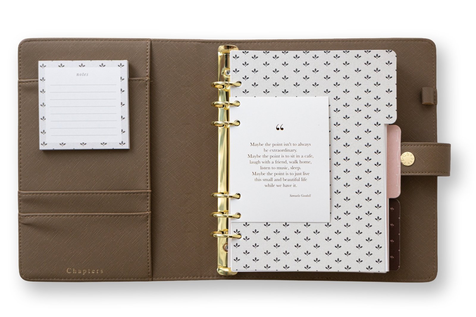 A5 Defter, Teddy - Chapters