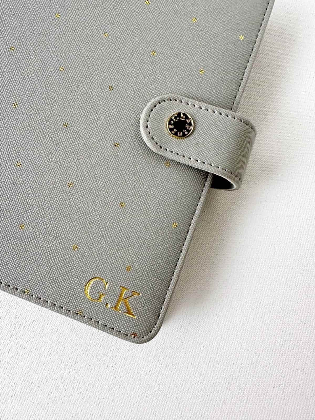 B6 Defter, Gray Polka - G.K - Chapters