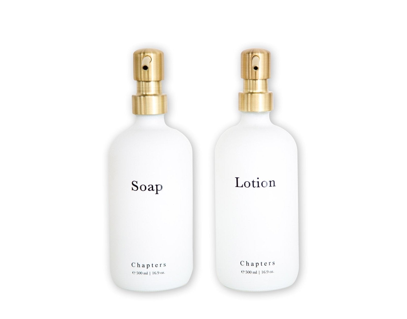 Cam Sıvı Sabunluk Seti, Soap & Lotion (OUTLET) - Chapters