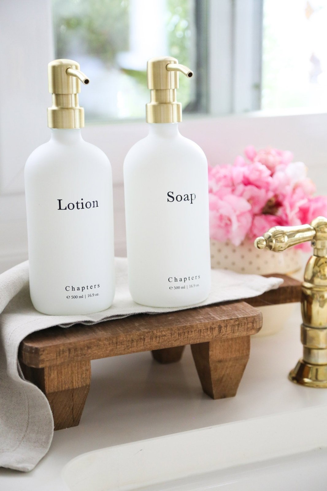 Cam Sıvı Sabunluk Seti, Soap & Lotion (OUTLET) - Chapters