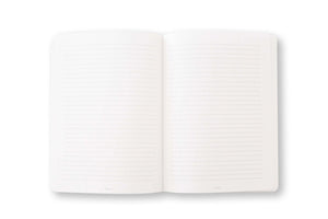 Canvas Notebook, Black & Brown Hearts (OUTLET) - Chapters