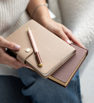 Kılıflı Çanta Boy Defter, Cashmere - Chapters