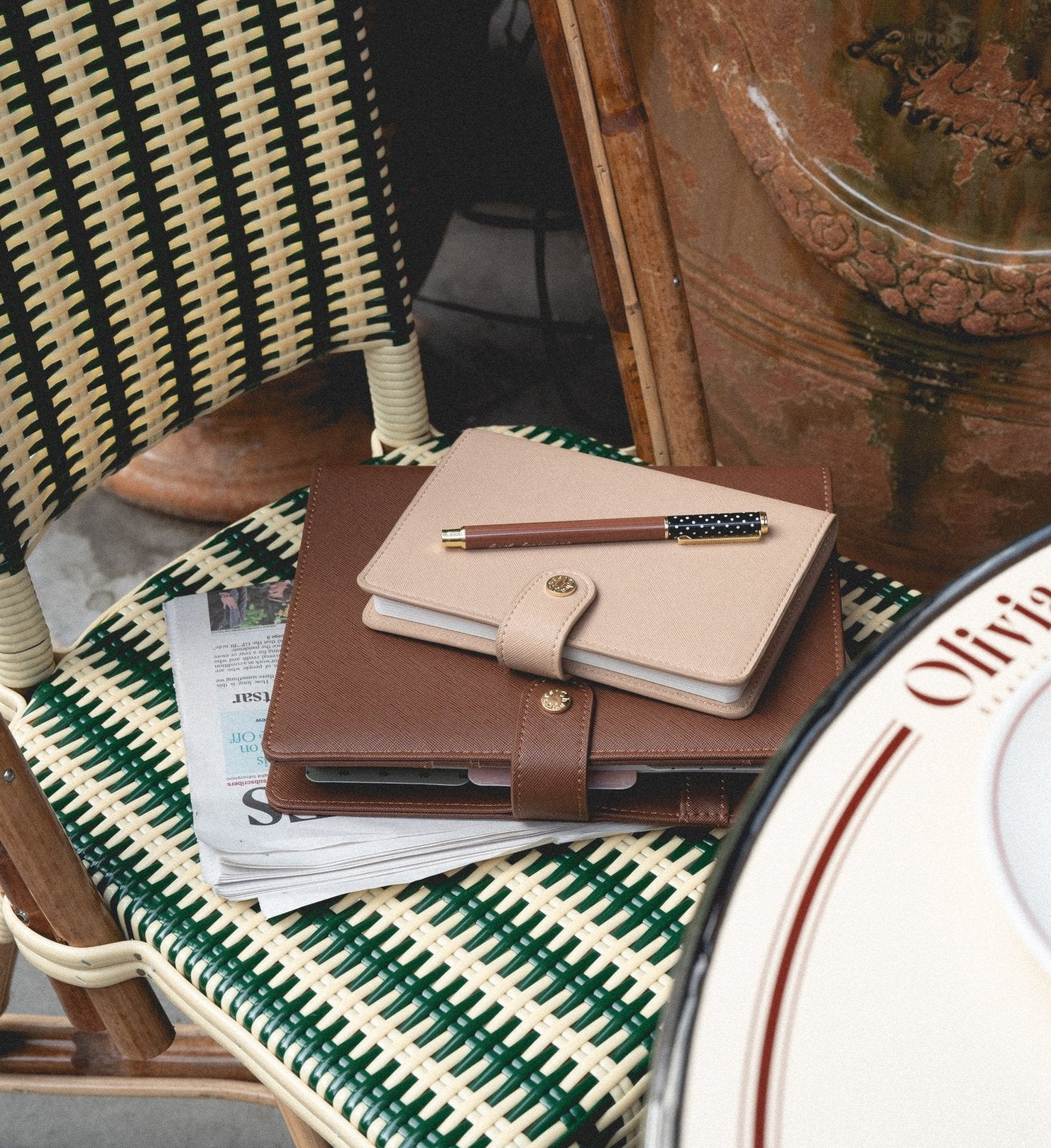 Kılıflı Çanta Boy Defter, Cashmere - Chapters