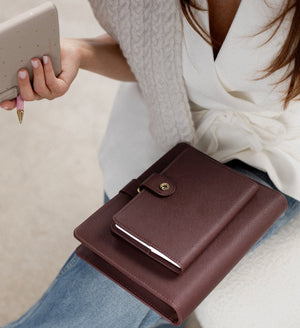 Kılıflı Çanta Boy Defter, Merlot - Chapters