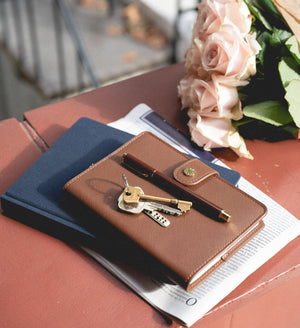 Kılıflı Çanta Boy Defter, Sienna - Chapters