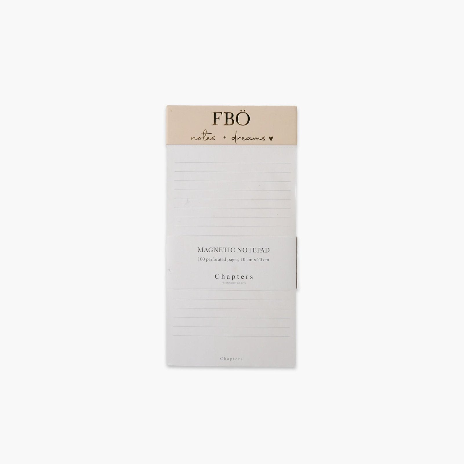 Magnetic Notepad, Notes & Dreams - FBÖ - Chapters