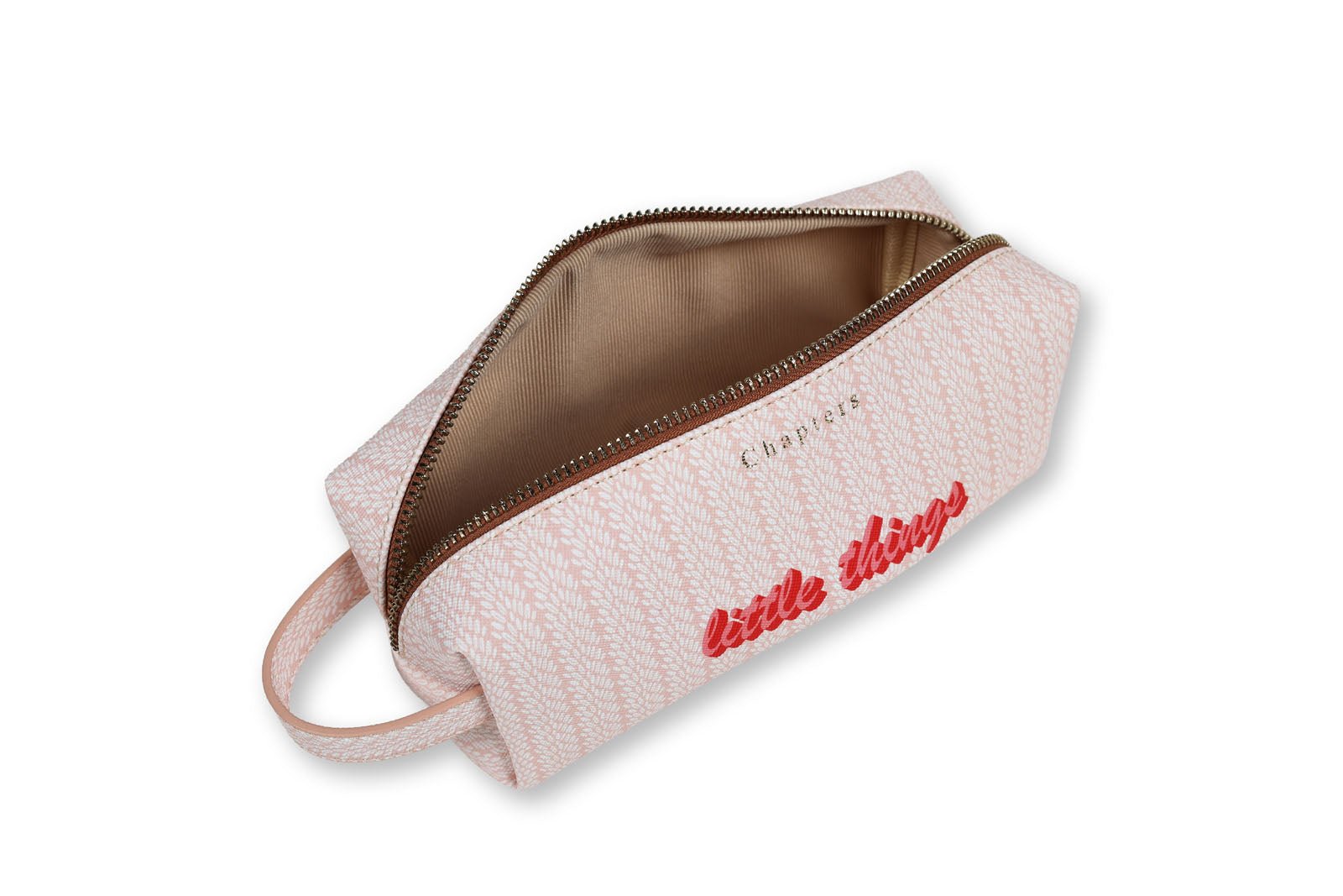 Mini Çanta, Pink Leaves - Chapters