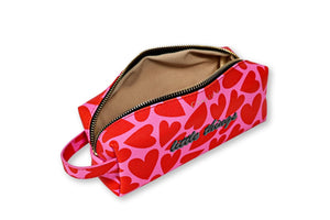 Mini Çanta, Pink & Red Hearts - Chapters