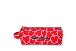 Mini Çanta, Pink & Red Hearts - Chapters
