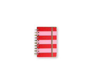 Mini Spiralli Notebook, Strawberry - Chapters