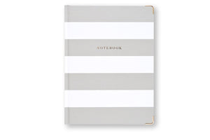 Notebook, Gray & White (OUTLET) - Chapters