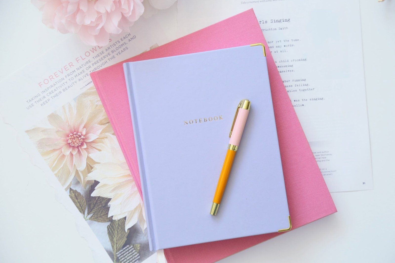Notebook, Lilac (OUTLET) - Chapters