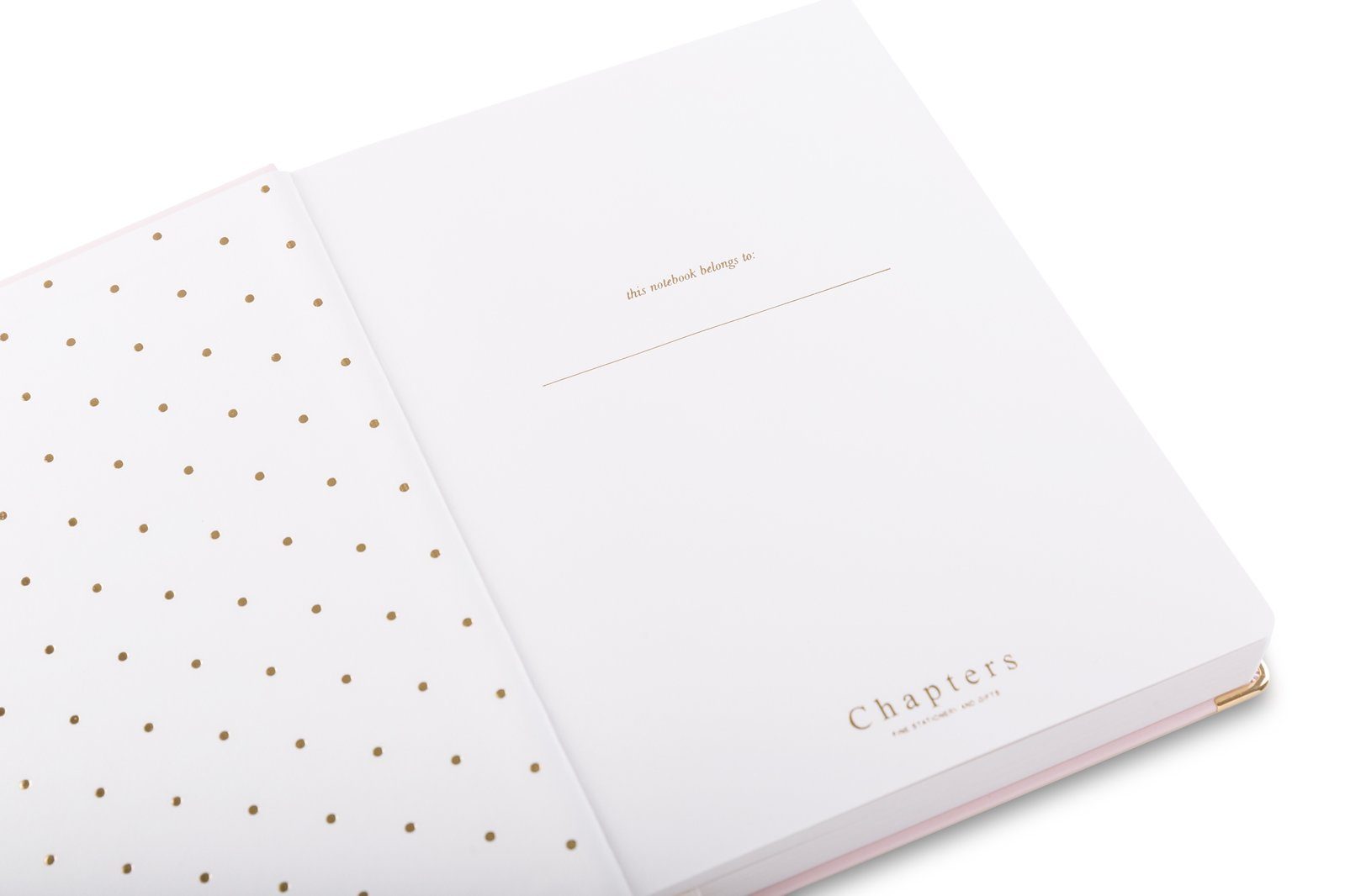 Notebook - Pale Pink (OUTLET) - Chapters