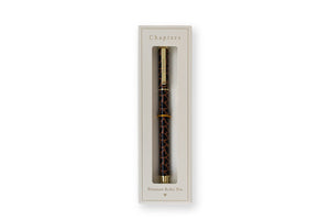 Premium Roller Pen, Black & Brown Hearts - Chapters