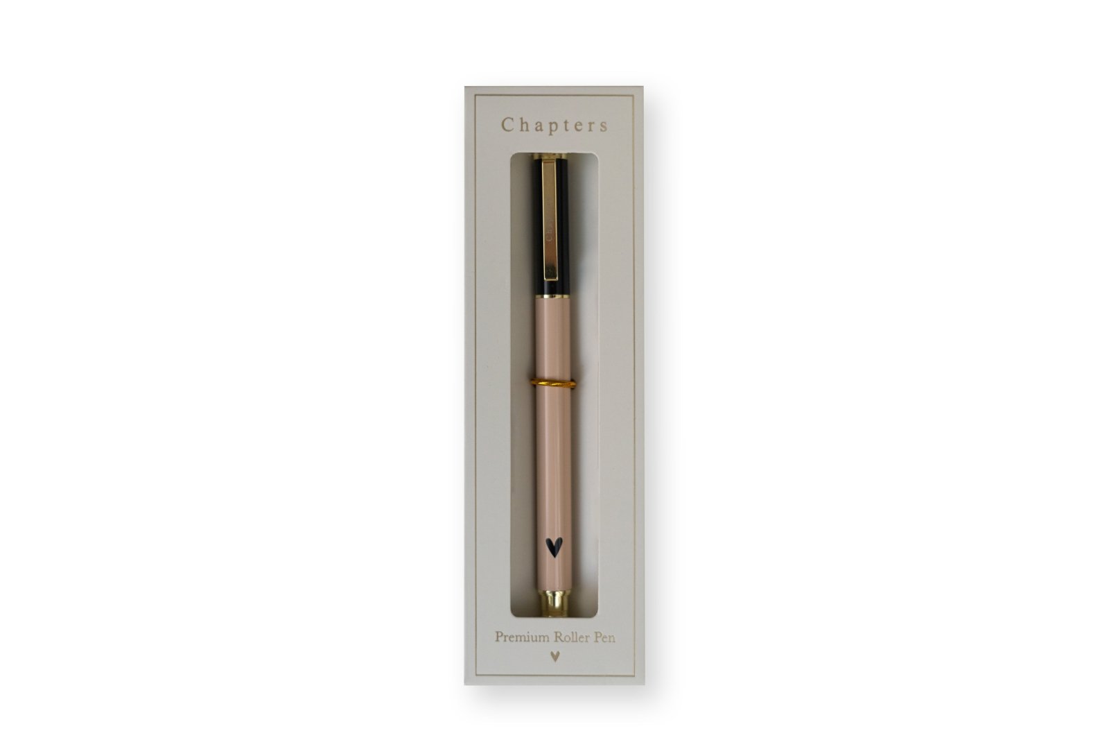 Premium Roller Pen, Black & Cream - Chapters