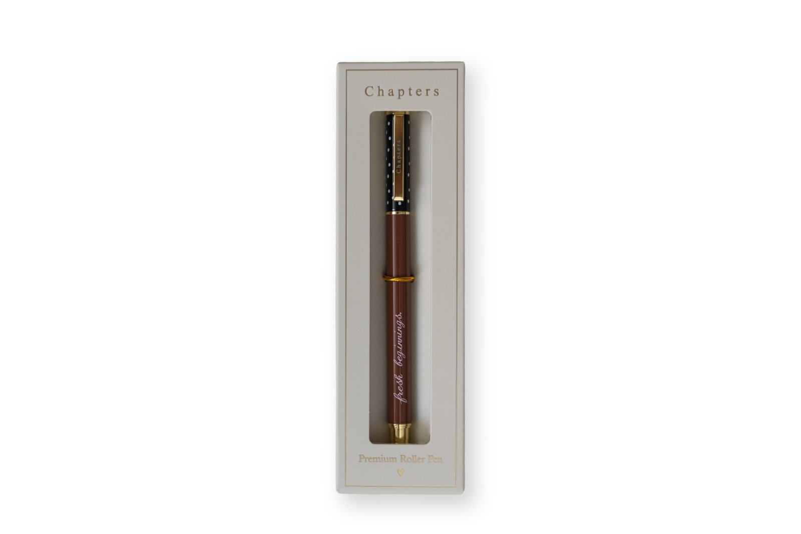 Premium Roller Pen, Fresh Begining - Chapters