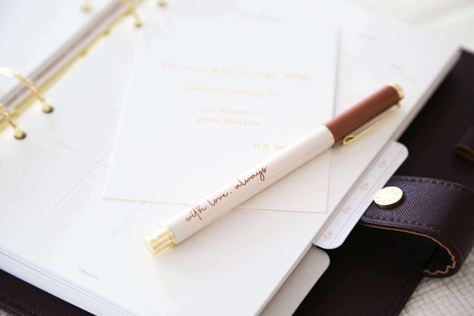 Premium Roller Pen, With Love Always - Chapters