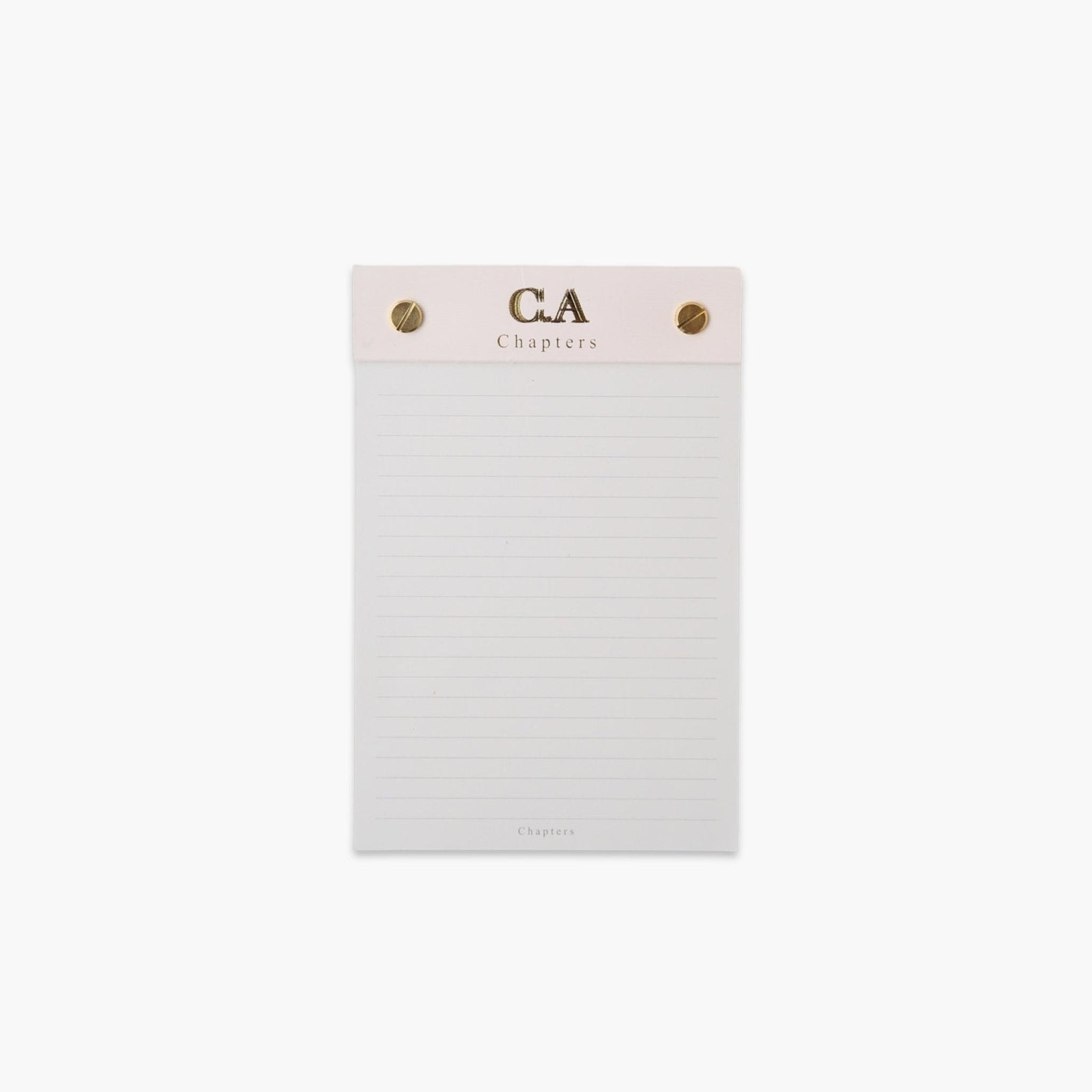 Small Notepad, Pink - C.A - Chapters