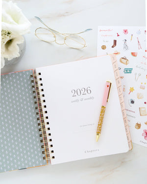 Spiralli Haftalık Planlayıcı, Bloom - Chapters