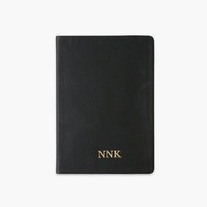 Vegan Leather Notebook, Black - NNK - Chapters