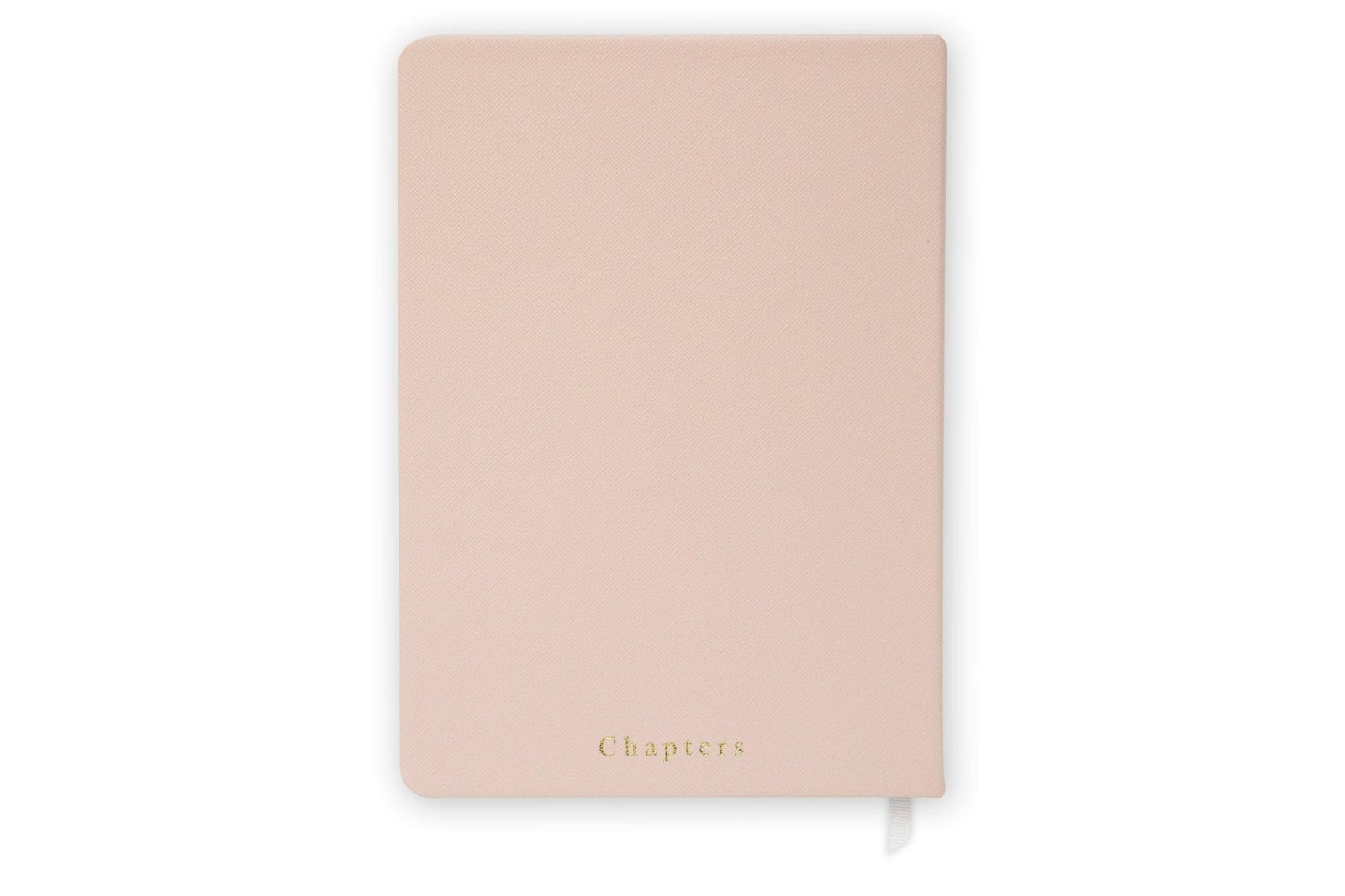 Vegan Leather Notebook, Blush (OUTLET) - Chapters