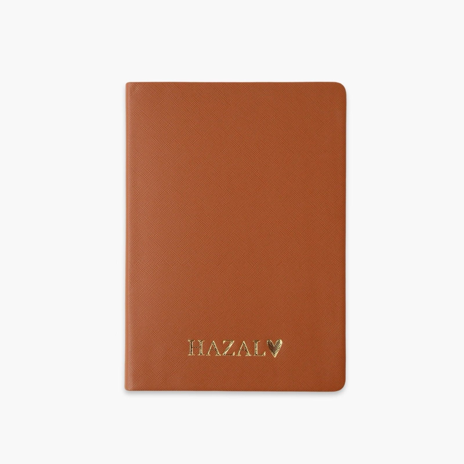 Vegan Leather Notebook, Mocha - HAZAL1 - Chapters