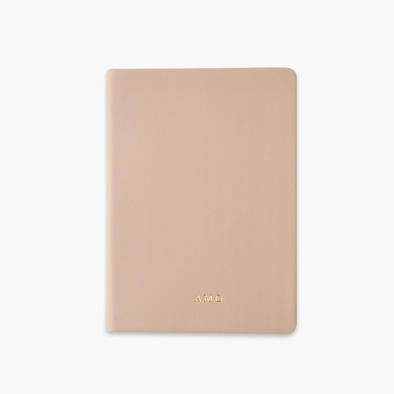 Vegan Leather Notebook, Nude - A.M.Ö - Chapters