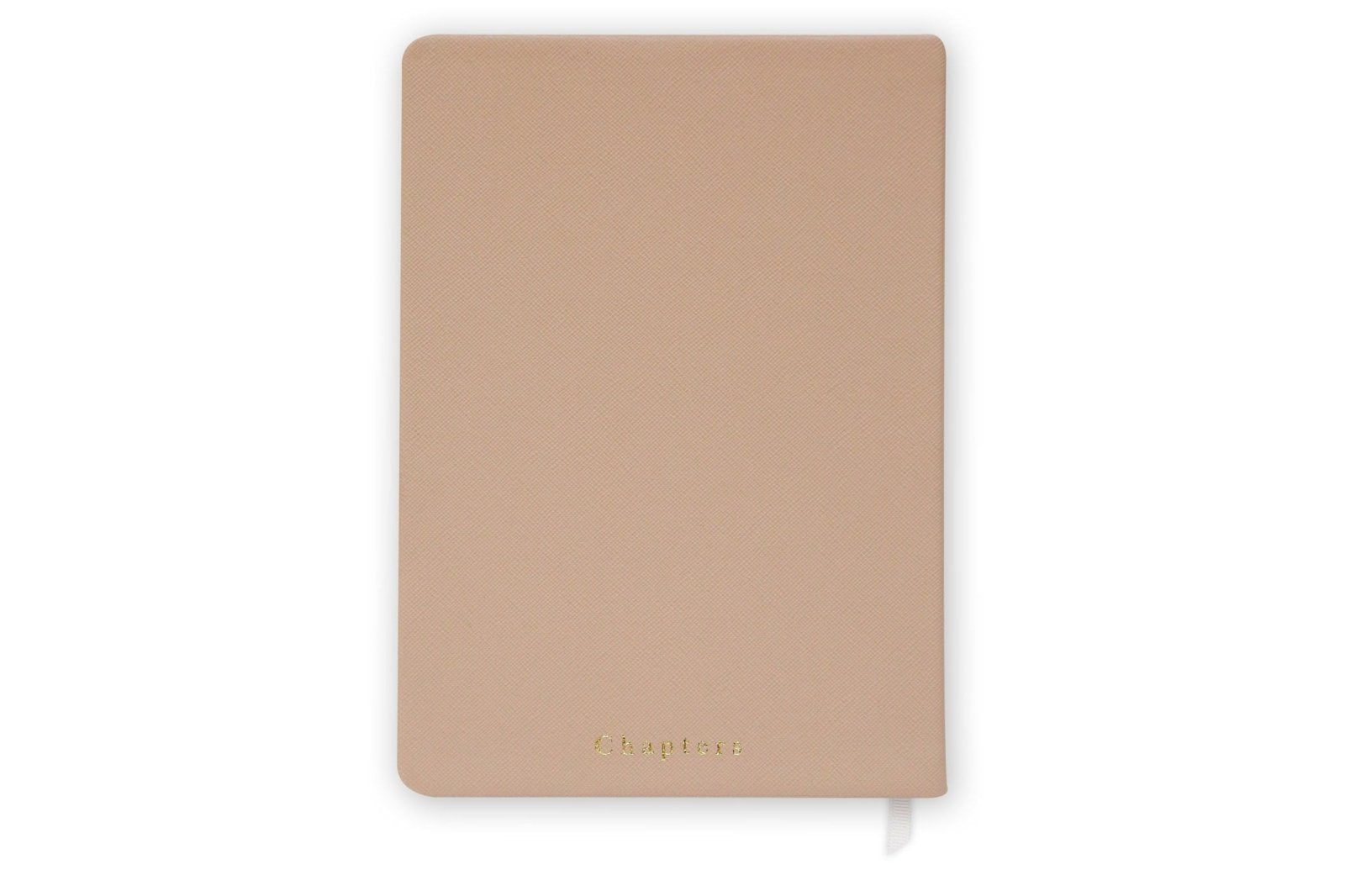 Vegan Leather Notebook, Nude (OUTLET) - Chapters