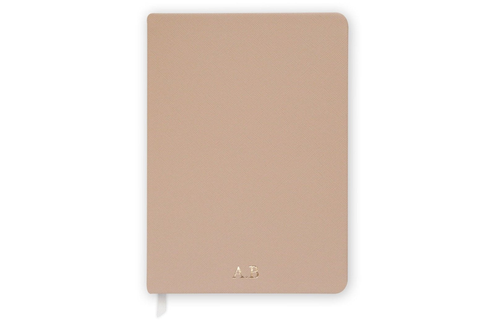 Vegan Leather Notebook, Nude (OUTLET) - Chapters