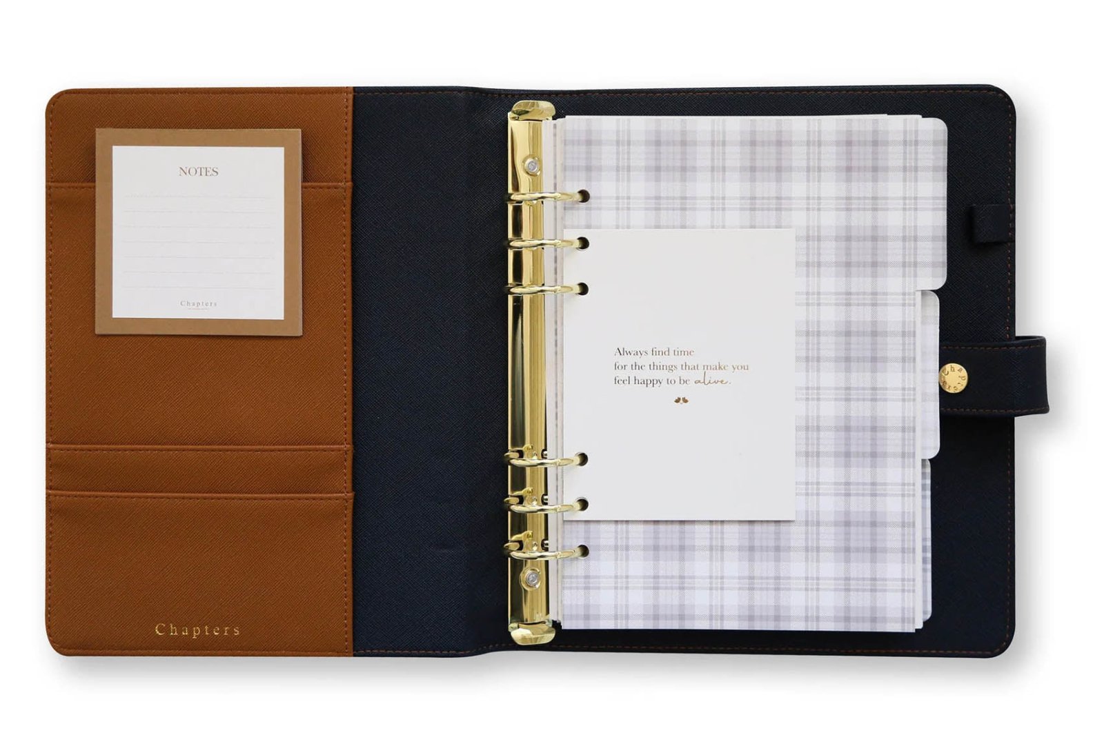 A5 Planlayıcı, Midnight / Check - Chapters