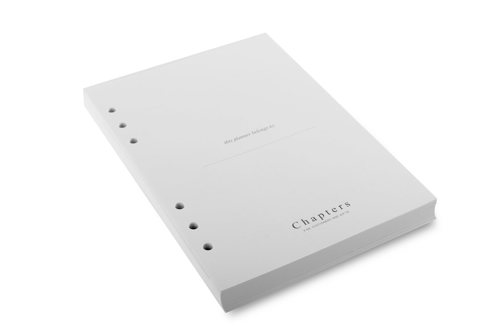 A5 Tarihsiz Refill - Chapters