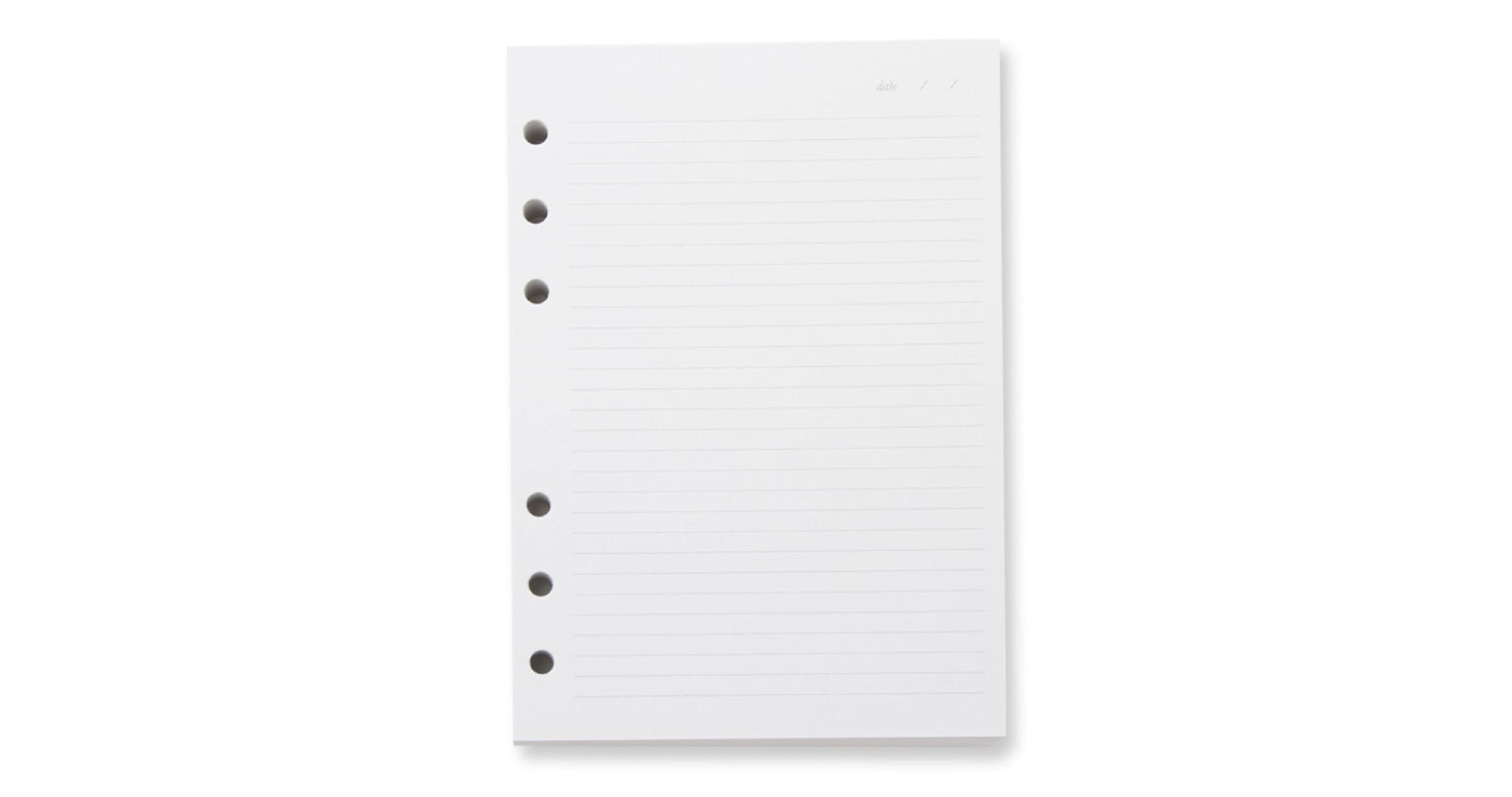 B6 (Business Planner) Çizgili Sayfalar - Chapters