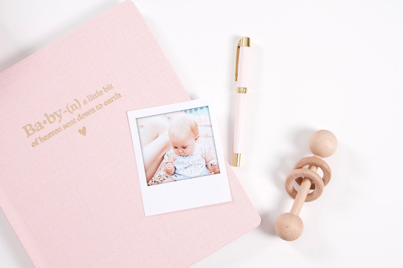 Baby Book, Pale Pink (OUTLET) - Chapters