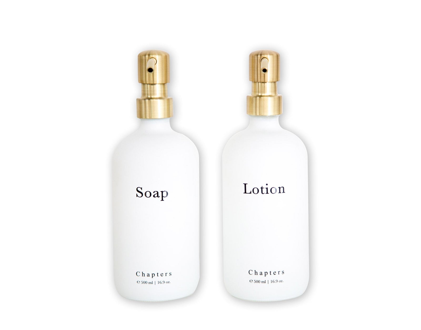 Cam Sıvı Sabunluk Seti, Soap & Lotion - Chapters