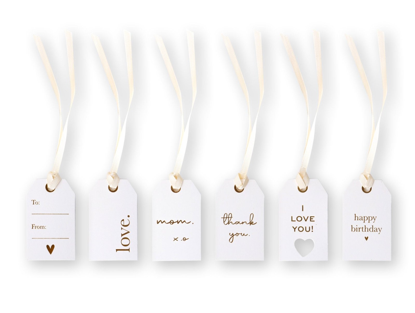 Hediye Etiketi, 6'lı Karışık Set - Chapters