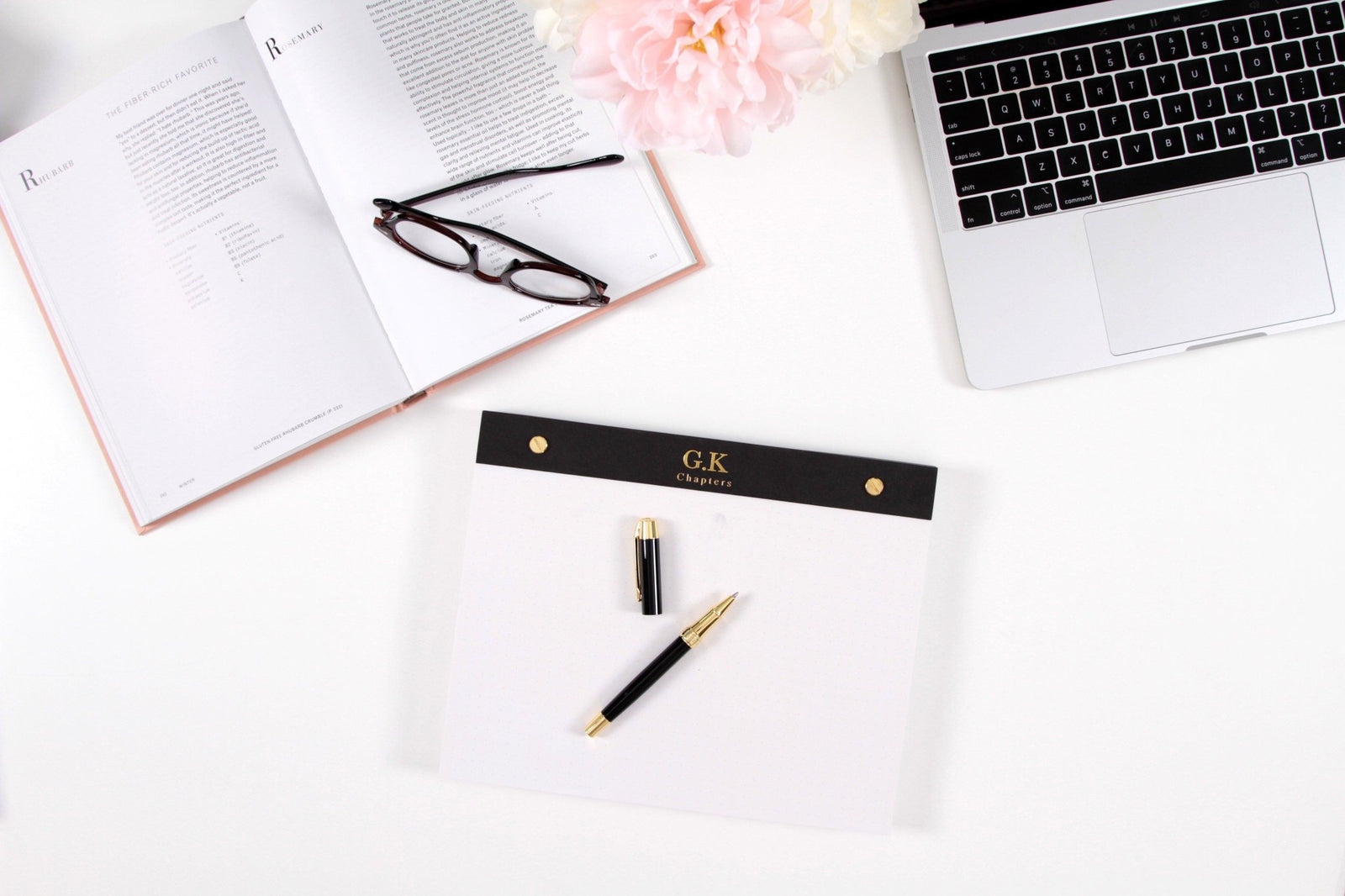 Large Notepad, Black - Chapters