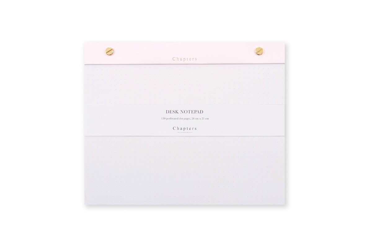 Large Notepad, Pink (OUTLET) - Chapters