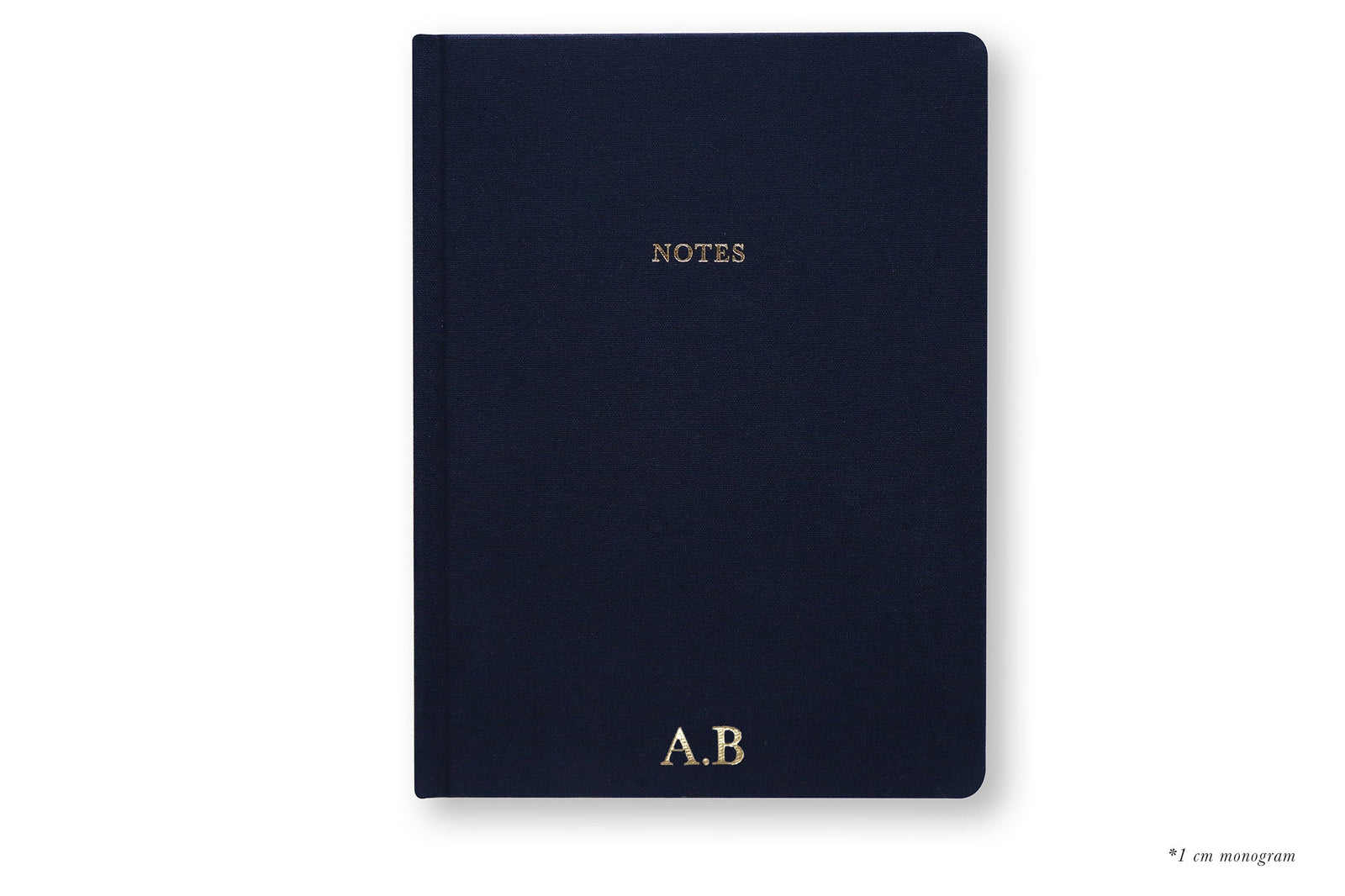 Linen Notebook, Navy - Chapters