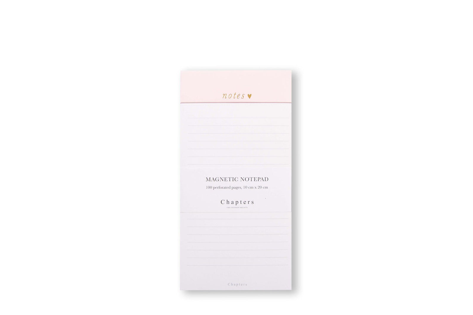 Magnetic Notepad, Pink - Chapters
