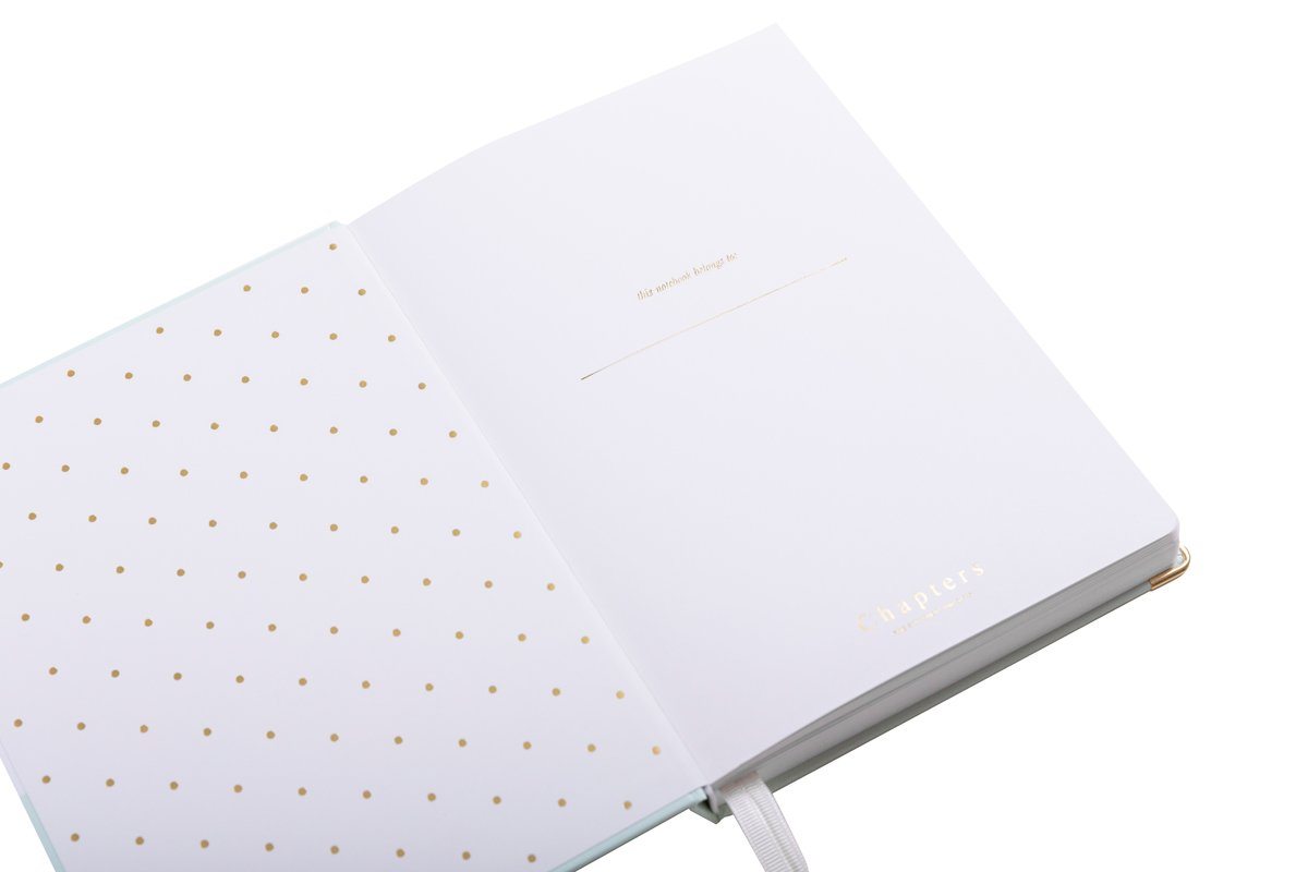 Notebook - Mint & White (OUTLET) - Chapters