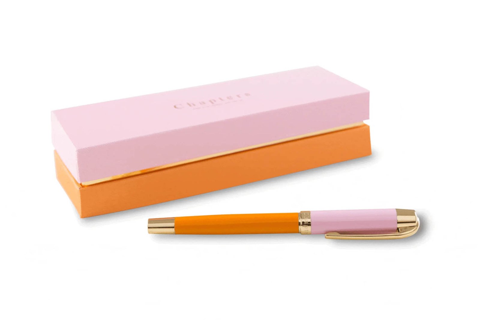 Signature Pen, Pink & Orange - Chapters